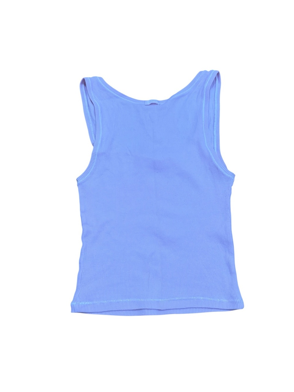 SKIMS Light Pink Ribbed Scoop Tank - Picture 2 of 3